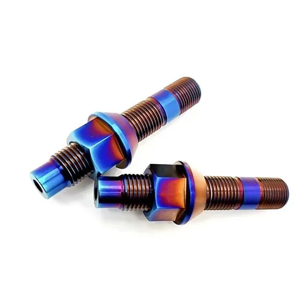 Titanium Forged Wheel Stud Conversion Kit - Mercedes-Benz AMG (M14x1.5)
