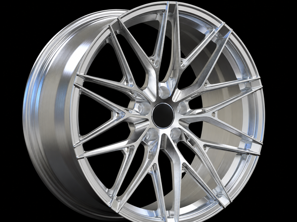 Forged wheel, three-quarter
