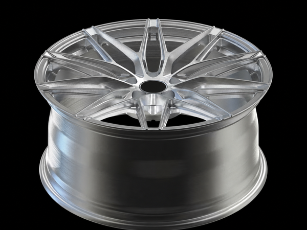 Forged wheel, barrel profile